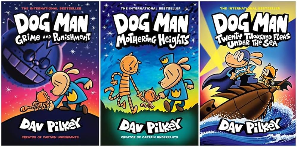 Dog Man Complete 13 Books Set (#1- #13): Author: Dav Pilkey
